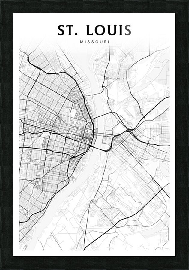 St.Louis portrait 2 3 Picture Frame Printing
