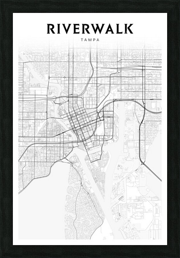 RiverWalk portrait 2 3 Picture Frame Printing