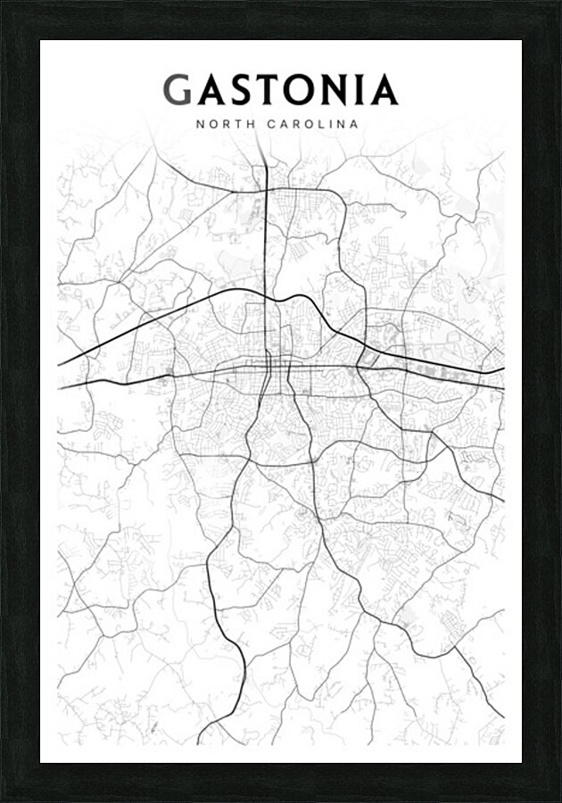 Gastonia portrait 2 3 Picture Frame Printing