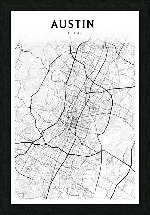 Austin portrait 2 3 Picture Frame Printing