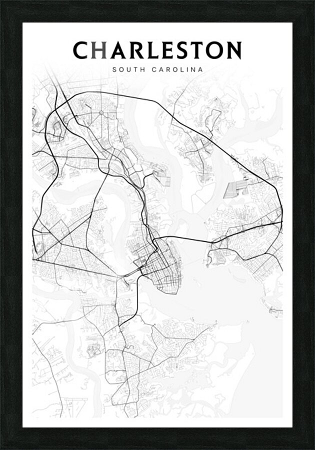 Charleston portrait 2 3 Picture Frame Printing