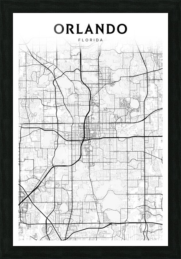 Orlando portrait 2 3 Picture Frame Printing