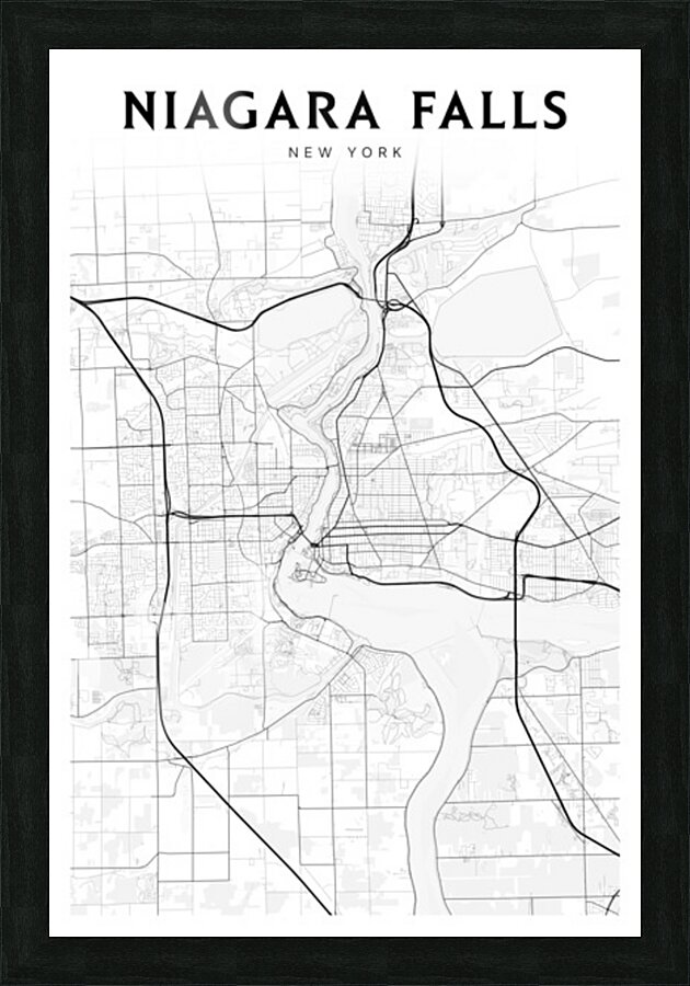 NiagaraFalls portrait 2 3 Picture Frame Printing
