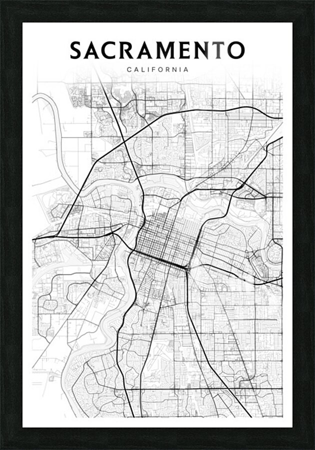 Sacramento portrait 2 3 Picture Frame Printing