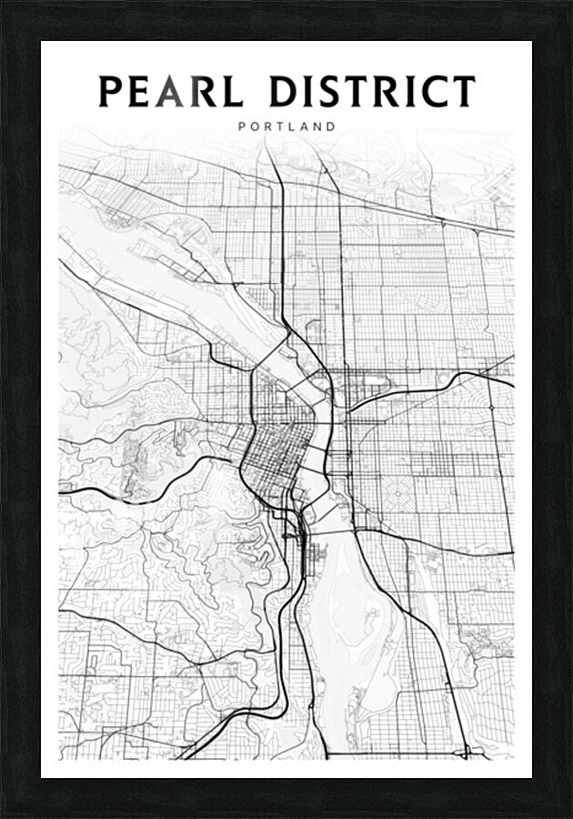 PearlDistrict portrait 2 3 Picture Frame Printing