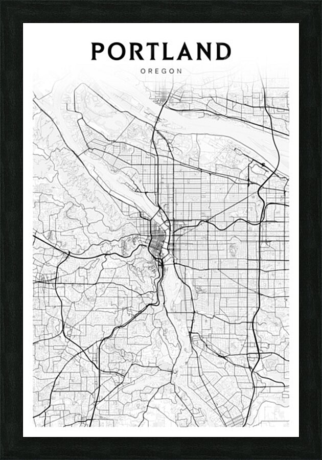 Portland portrait 2 3 Picture Frame Printing
