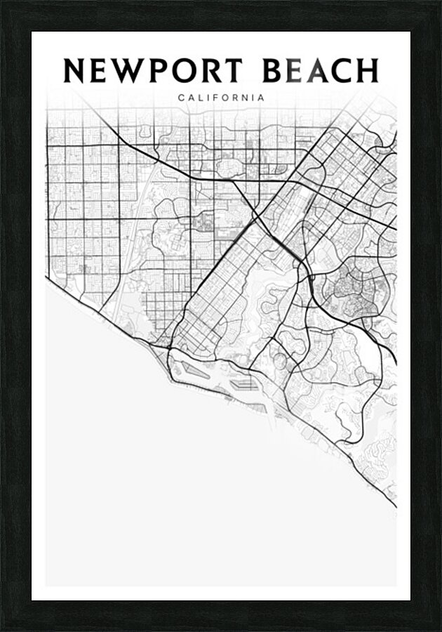 NewPortBeach portrait 2 3 Picture Frame Printing