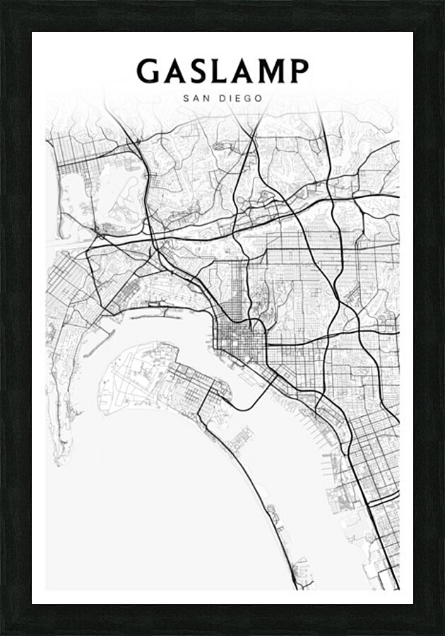 Gaslamp portrait 2 3 Picture Frame Printing