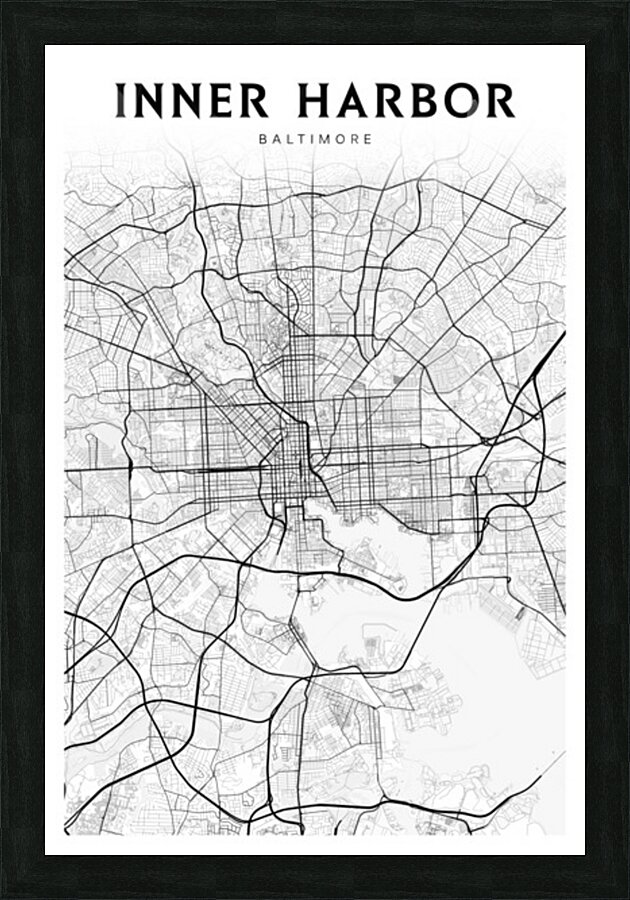 InnerHarbor portrait 2 3 Picture Frame Printing