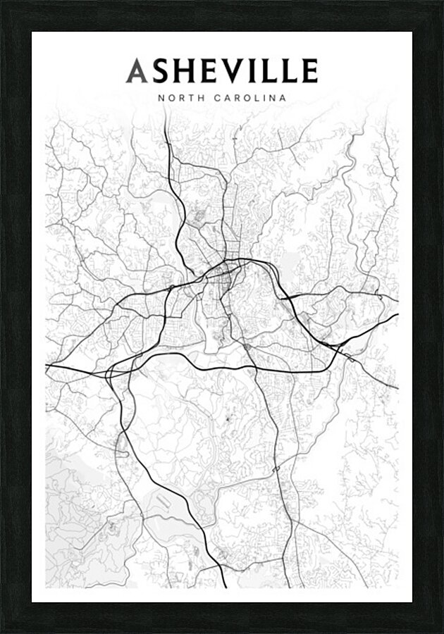 Asheville portrait 2 3 Picture Frame Printing