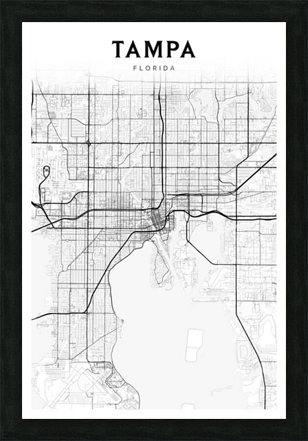 Tampa portrait 2 3 Picture Frame Printing