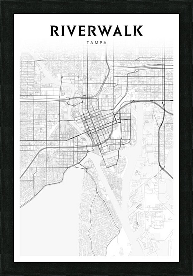 RiverWalk portrait 2 3 Picture Frame Printing