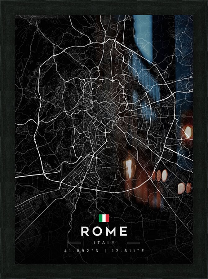 Rome 39x55Inches 1 Picture Frame Printing