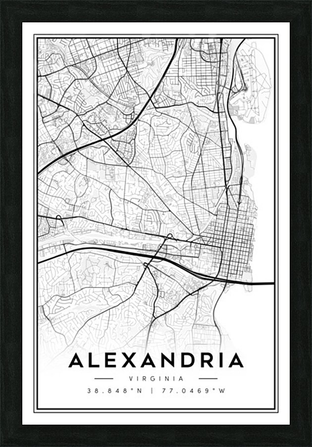 Alexandria portrait 2 3 Picture Frame Printing