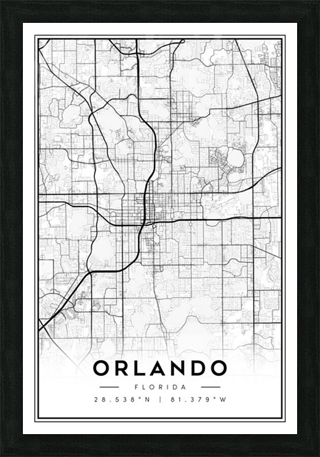 Orlando portrait 2 3 Picture Frame Printing