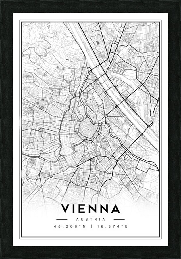 Vienna portrait 2 3 Picture Frame Printing