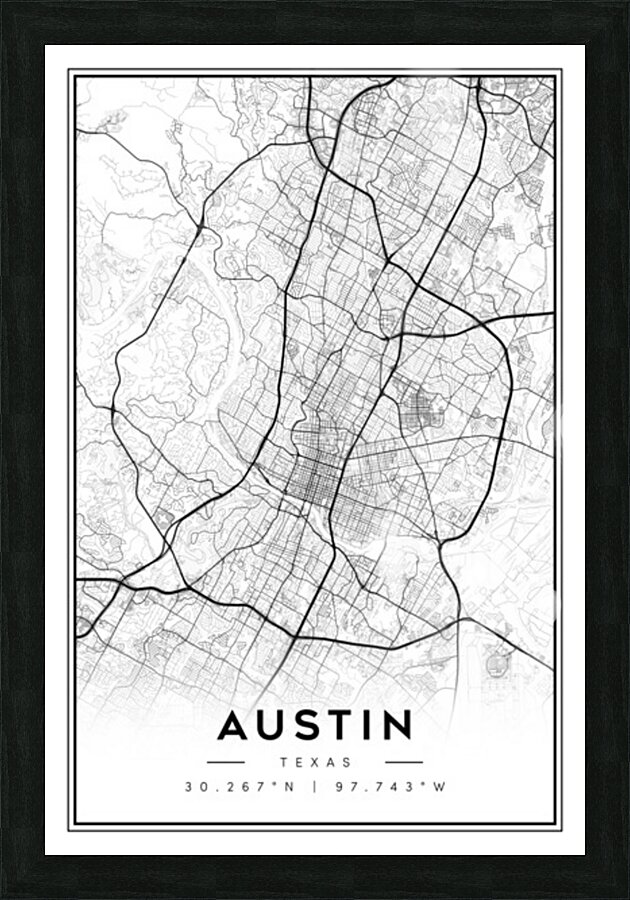 Austin portrait 2 3 Picture Frame Printing