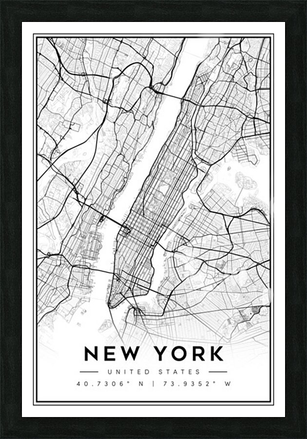 NewYork portrait 2 3 Picture Frame Printing