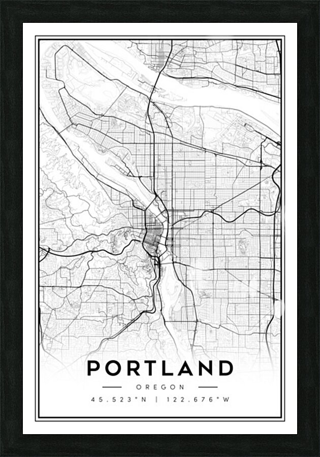 Portland portrait 2 3 Picture Frame Printing