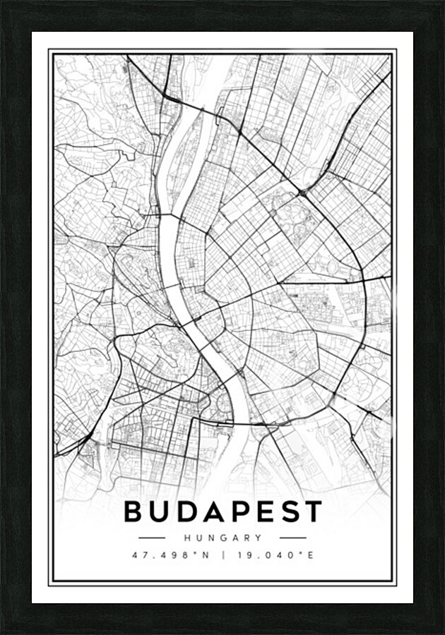 Budapest portrait 2 3 Picture Frame Printing