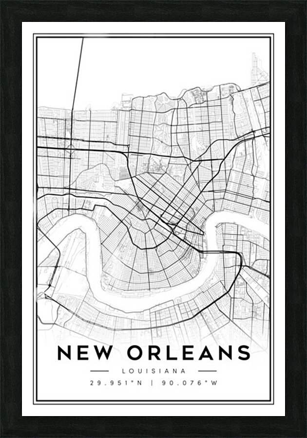 NewOrleans portrait 2 3 Picture Frame Printing