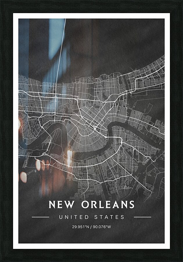 portrait 2 3 new orleans Picture Frame Printing