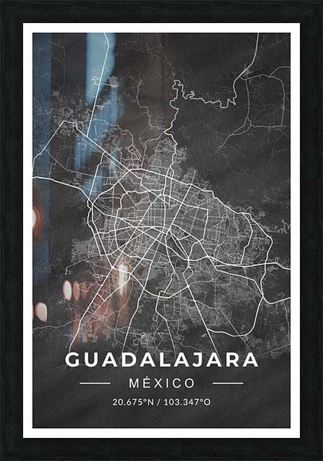 portrait 2 3 Guadalajara Picture Frame Printing