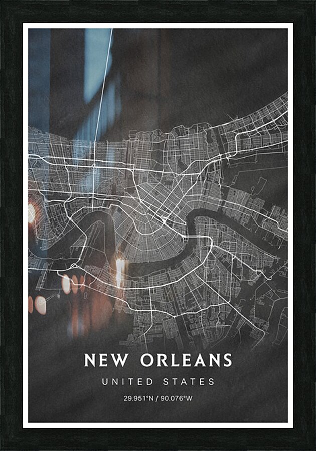 portrait 2 3 new orleans Picture Frame Printing