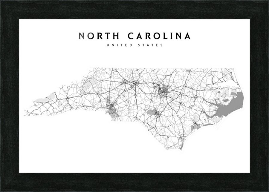 landscape 3 2 north carolina Picture Frame Printing