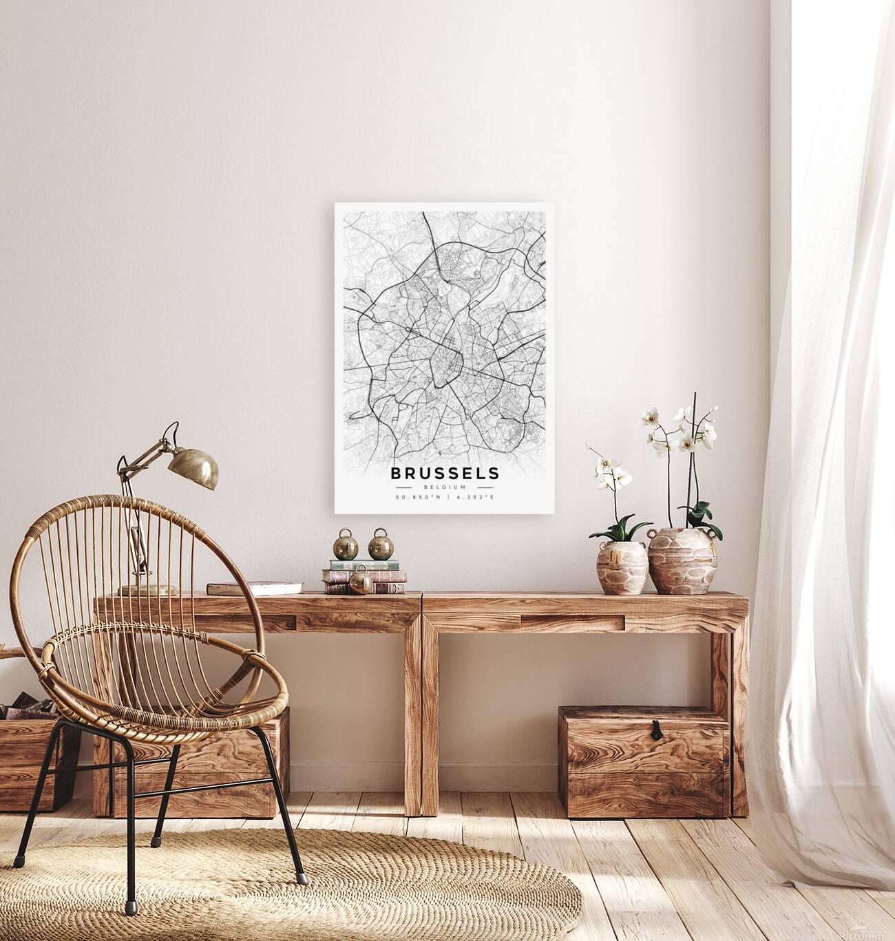 Brussels portrait A Series Reproduction