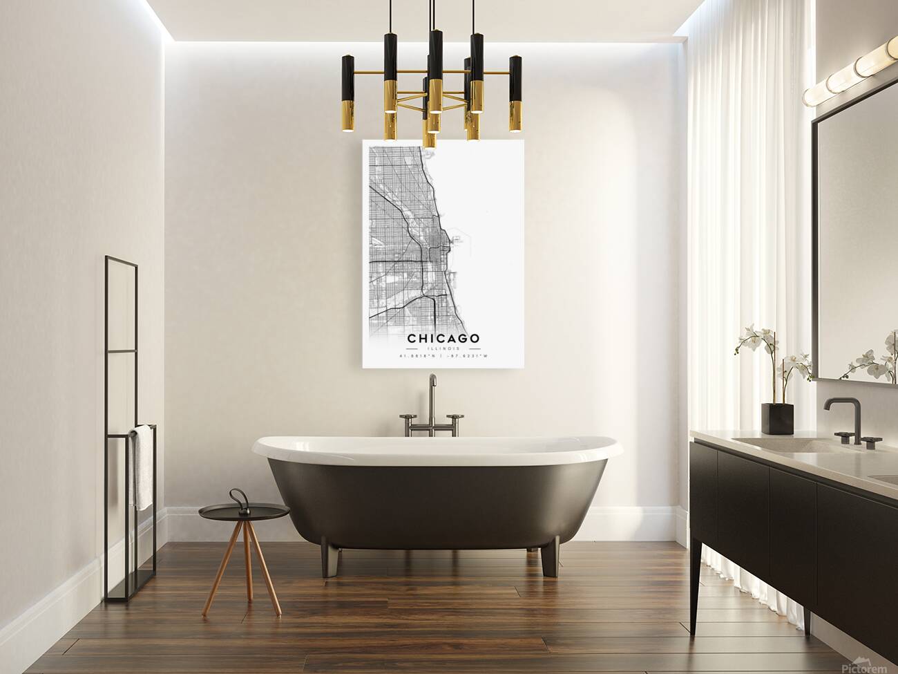 Chicago portrait A Series Reproduction