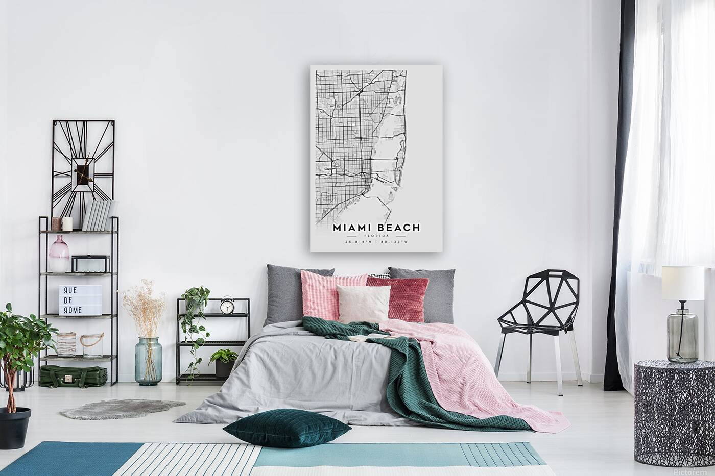 MiamiBeach portrait A Series Reproduction