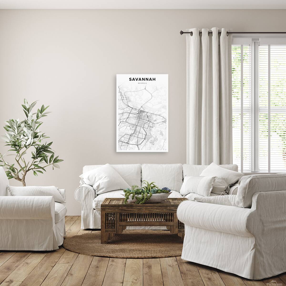 Savannah portrait 2 3 Reproduction