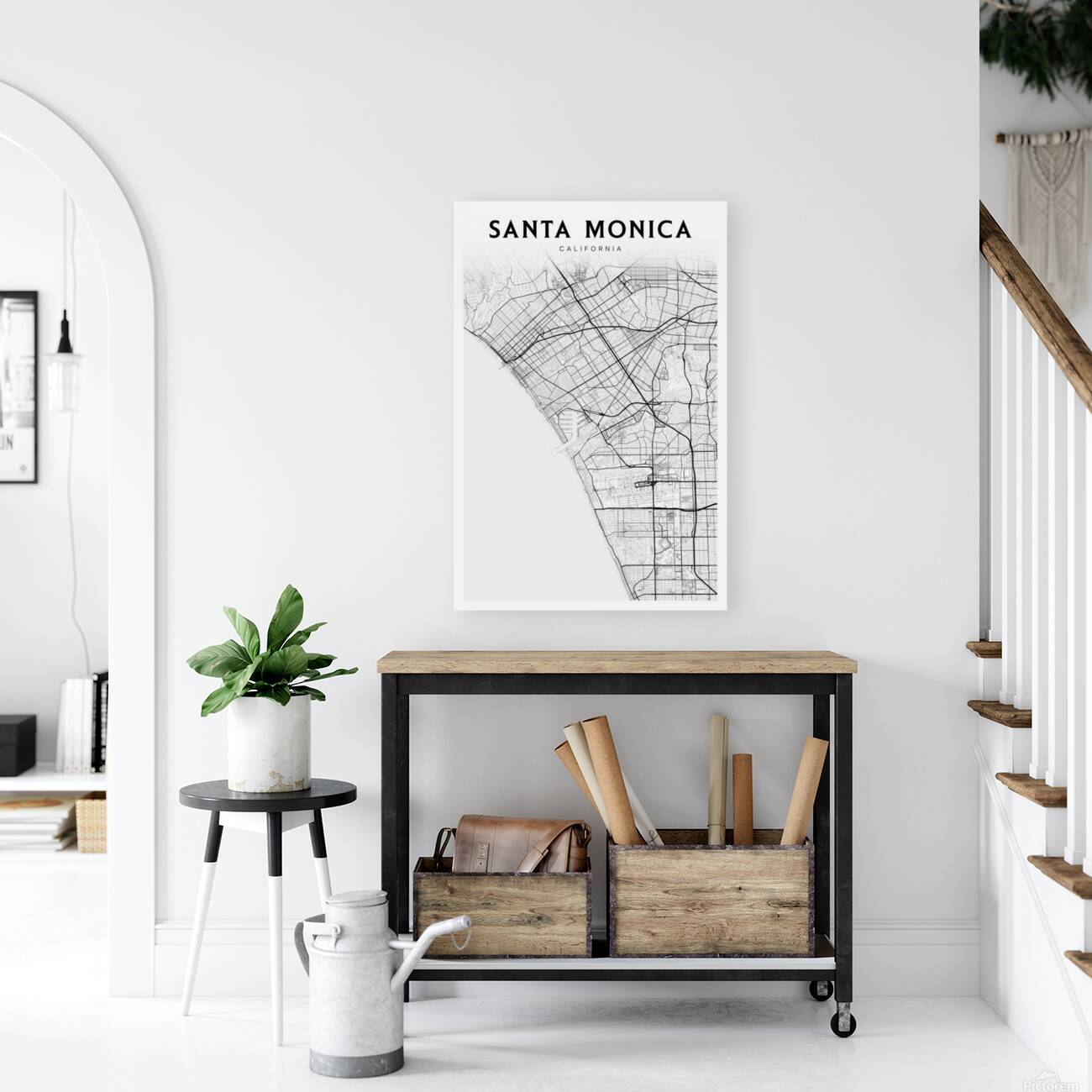 SantaMonica portrait 2 3 Reproduction