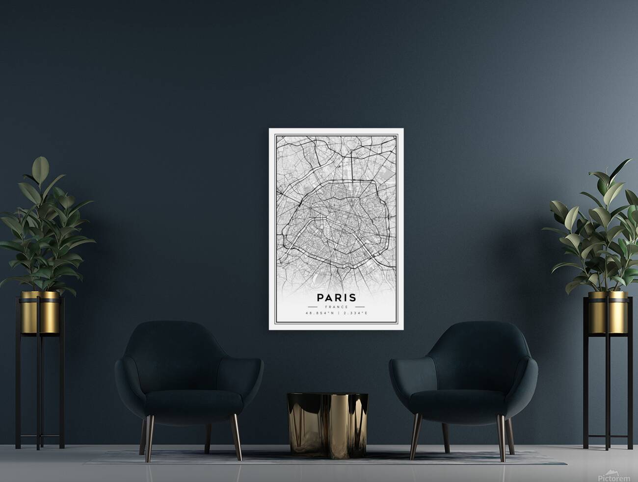 Paris portrait 2 3 Reproduction