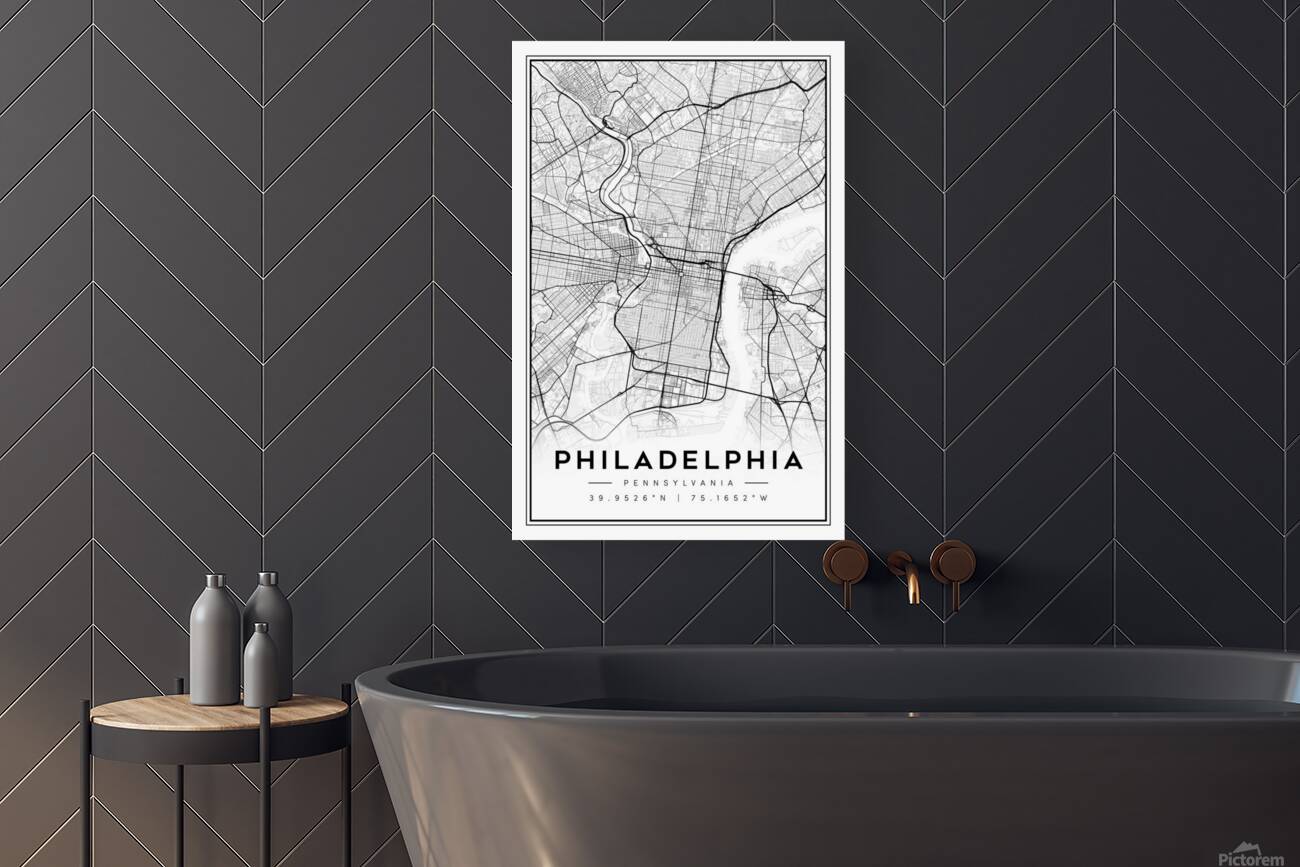 Philadelphia portrait 2 3 Reproduction