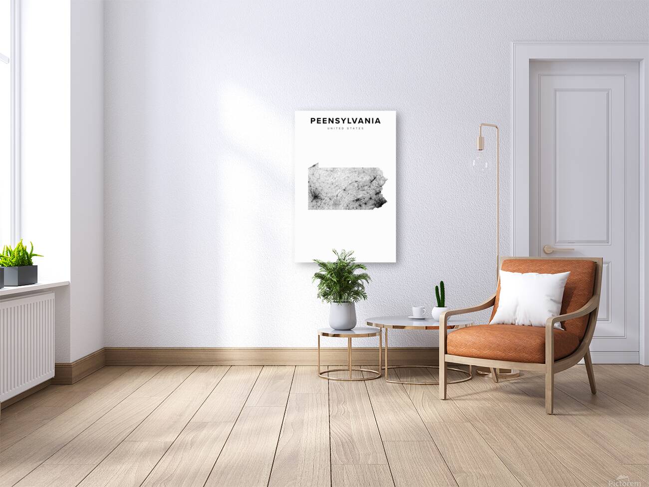 portrait 2 3 Peensylvania Reproduction