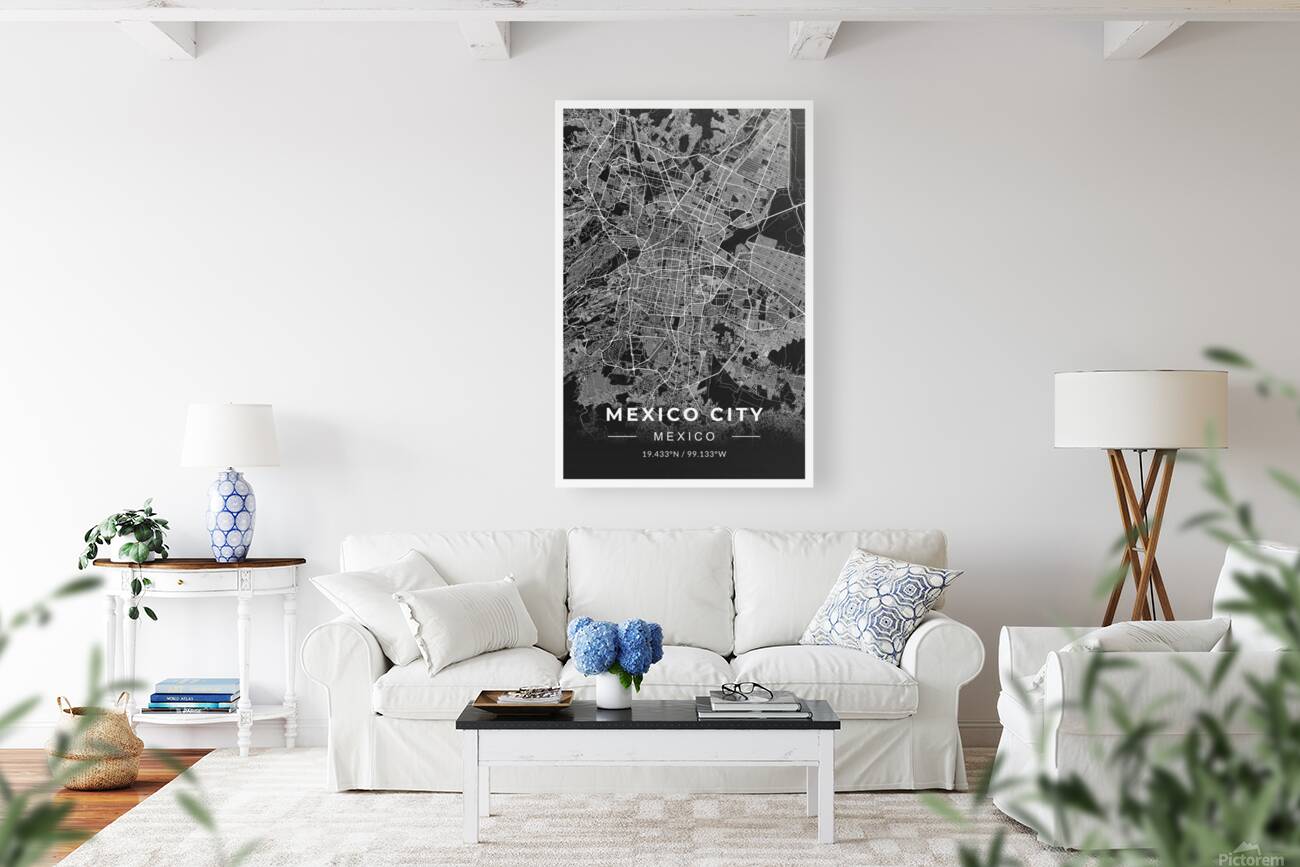 portrait 2 3 mexico city Reproduction