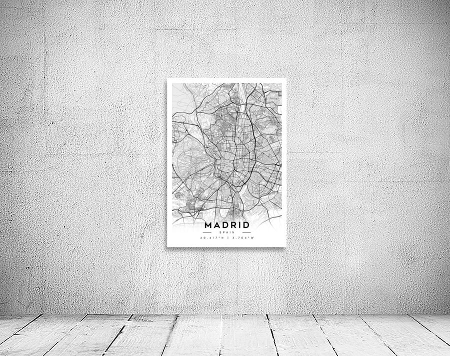 Madrid portrait A Series Wall Preview