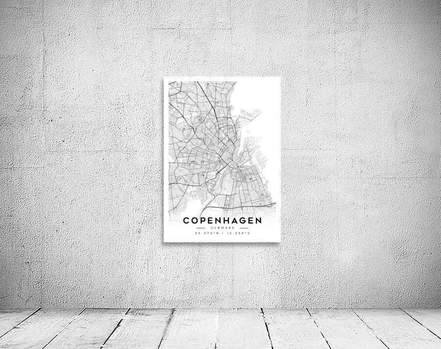 Copenhagen portrait A Series Wall Preview