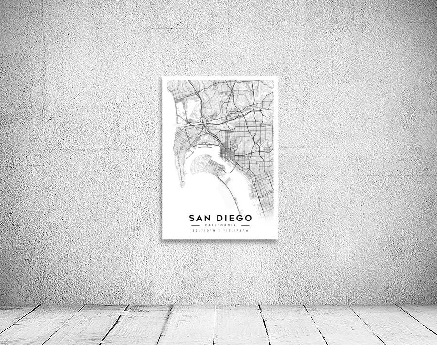 SanDiego portrait A Series Wall Preview