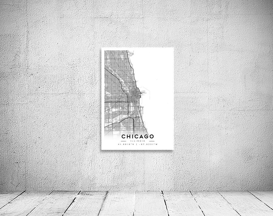 Chicago portrait A Series Wall Preview