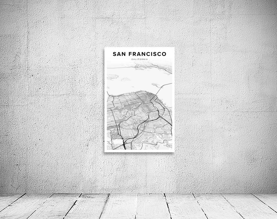 SanFrancisco portrait 2 3 Wall Preview