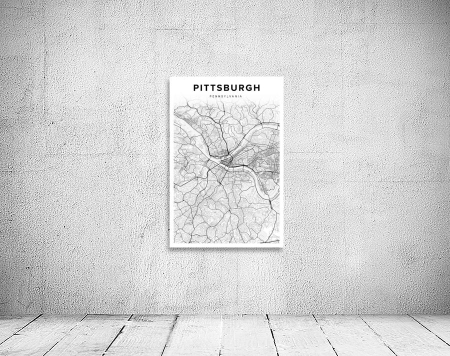 Pittsburgh portrait 2 3 Wall Preview