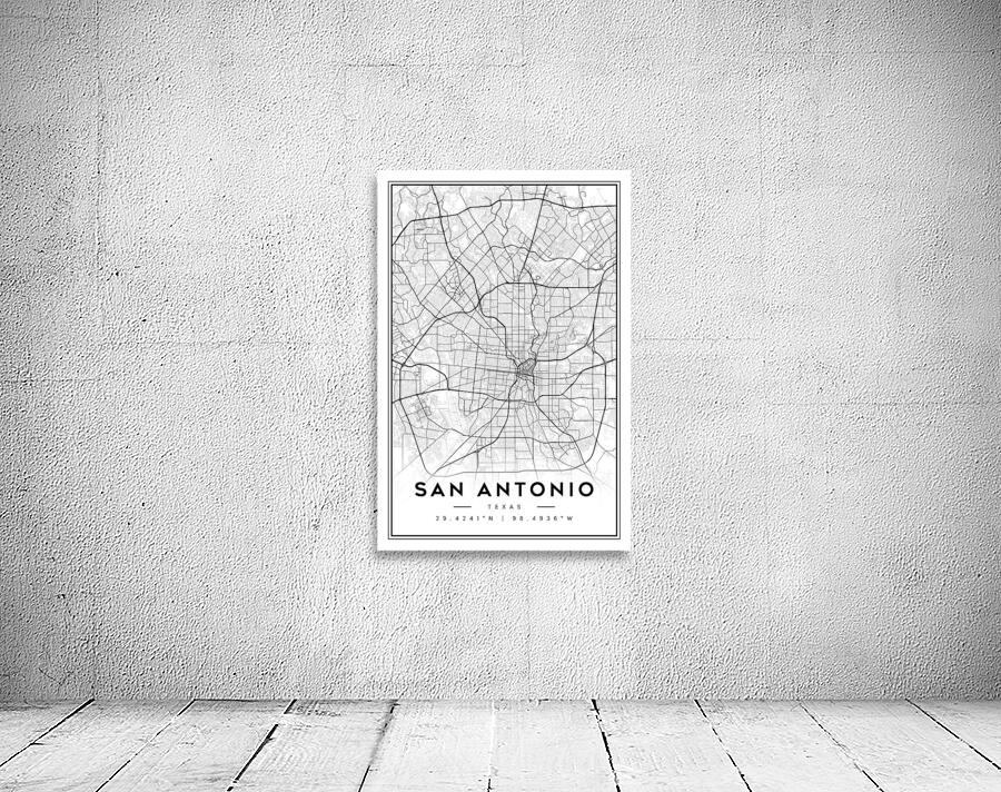 SanAntonio portrait 2 3 Wall Preview