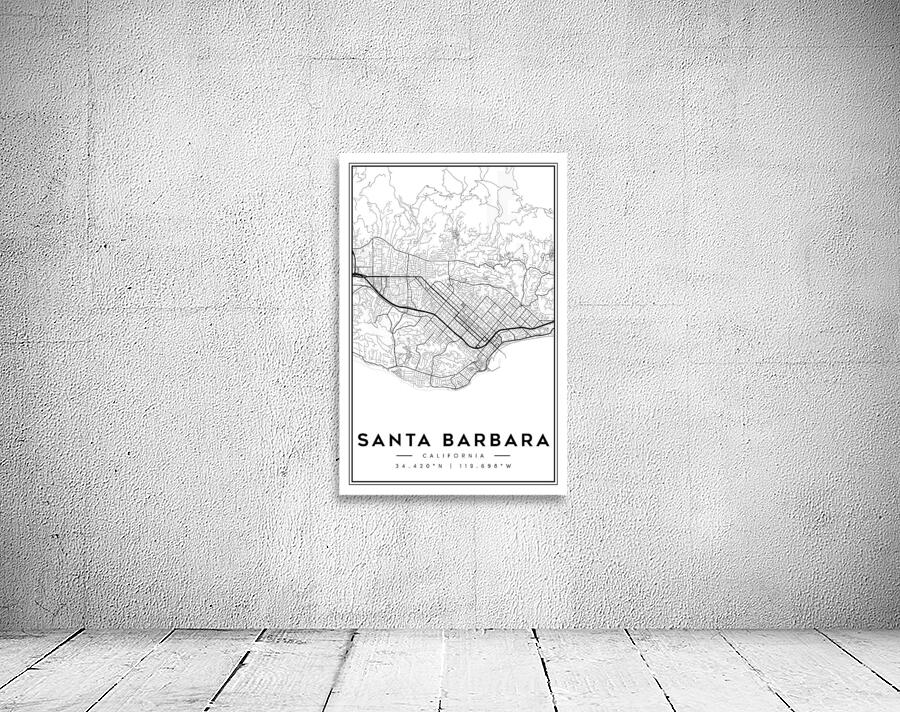 SantaBarbara portrait 2 3 Wall Preview