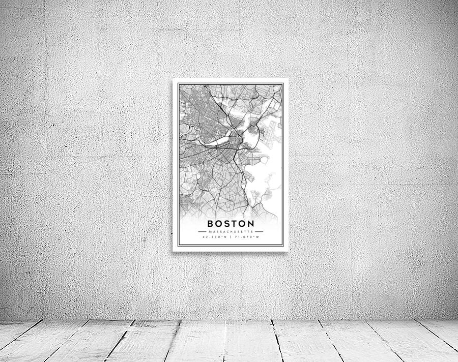 Boston portrait 2 3 Wall Preview
