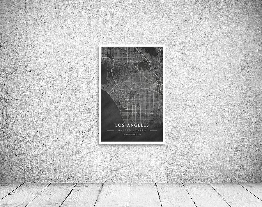 portrait 2 3 Los Angeles Wall Preview