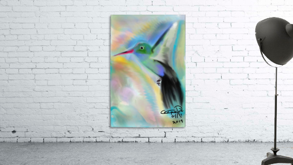 hummingbird Wall Preview