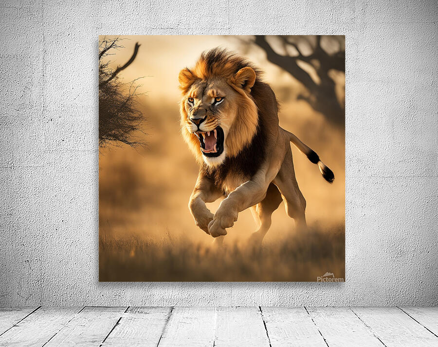  King of the jungle Wall Preview